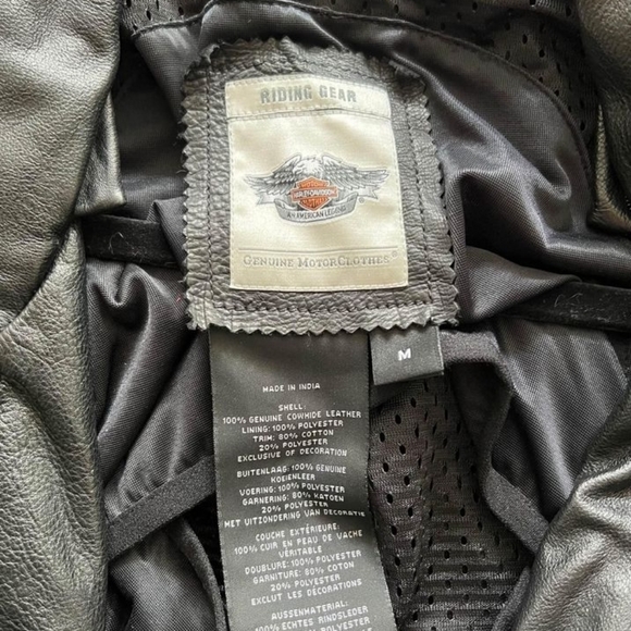 Harley Davidson Wonens Leather Jackey - Picture 4 of 4